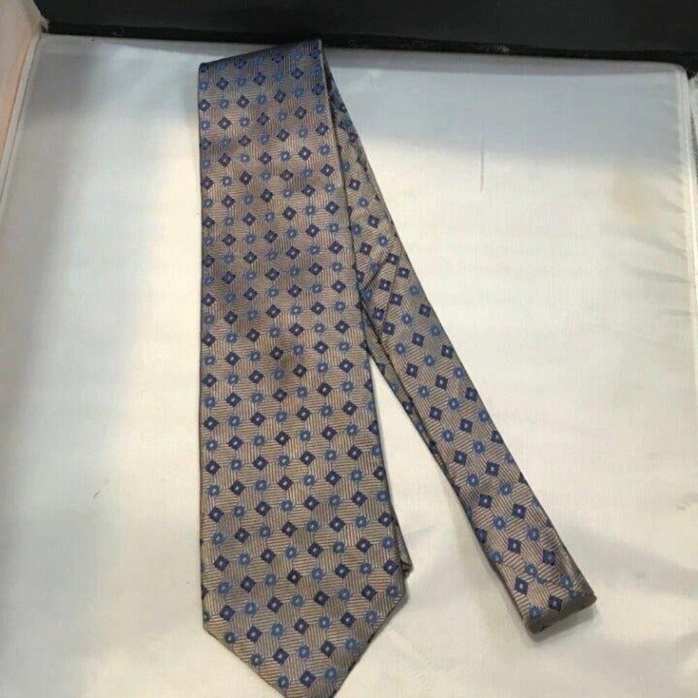 #1505 GEOFFREY BEENE MEN'S SILK WOVEN NECKTIE 56 IN X 4 IN